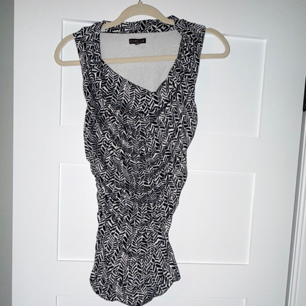 Vintage Y2K Ruched Tank (Express) Size Medium